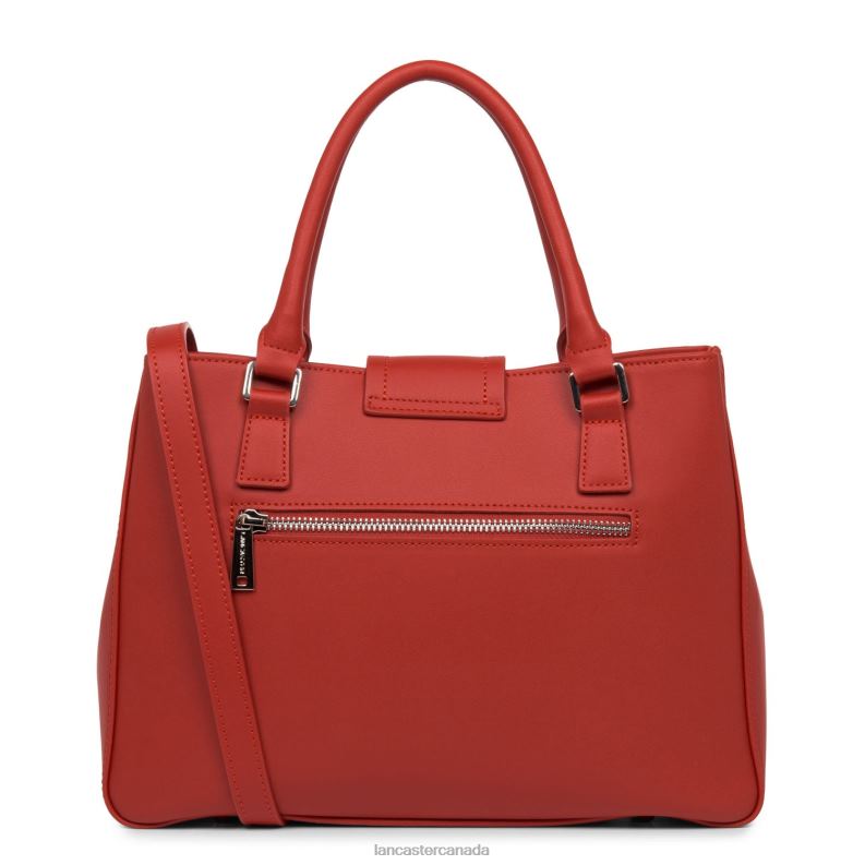 Women M Tote Bag City Mae 4J6H3587 Bag Rouge Lancaster Paris