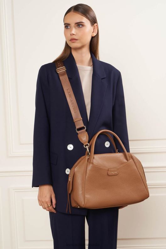 Women M Tote Bag Dune 4J6H4493 Bag Camel Lancaster Paris