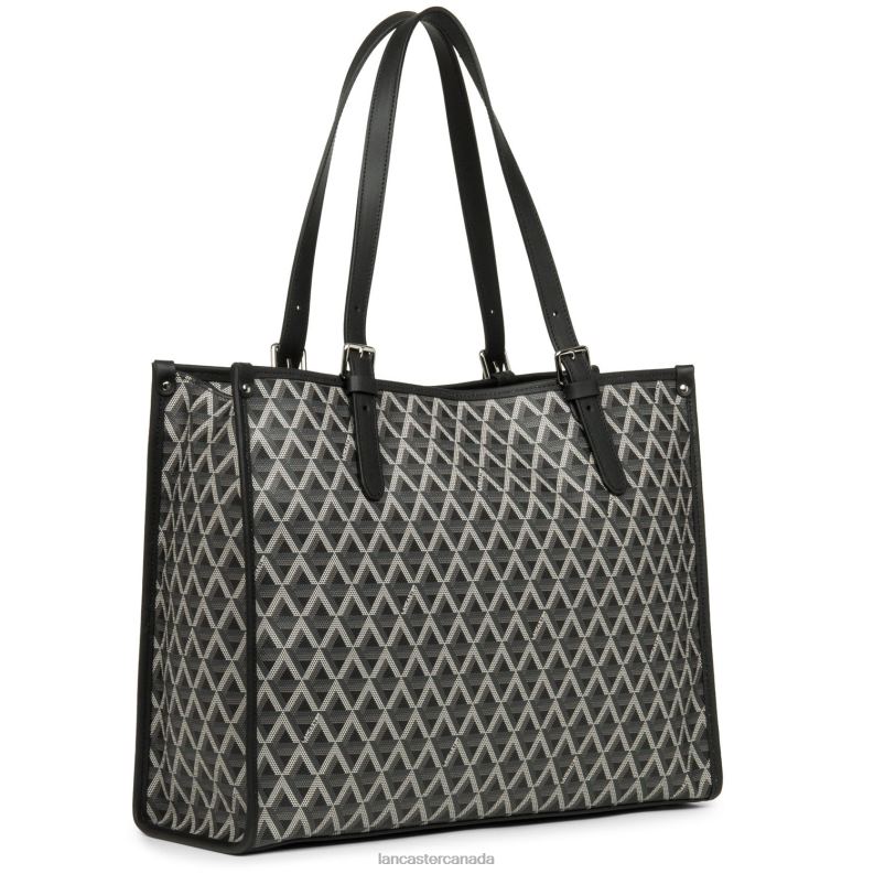 Women M Tote Bag Ikon 4J6H3871 Bag Noir Lancaster Paris