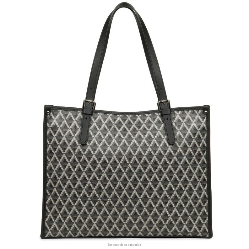 Women M Tote Bag Ikon 4J6H3871 Bag Noir Lancaster Paris