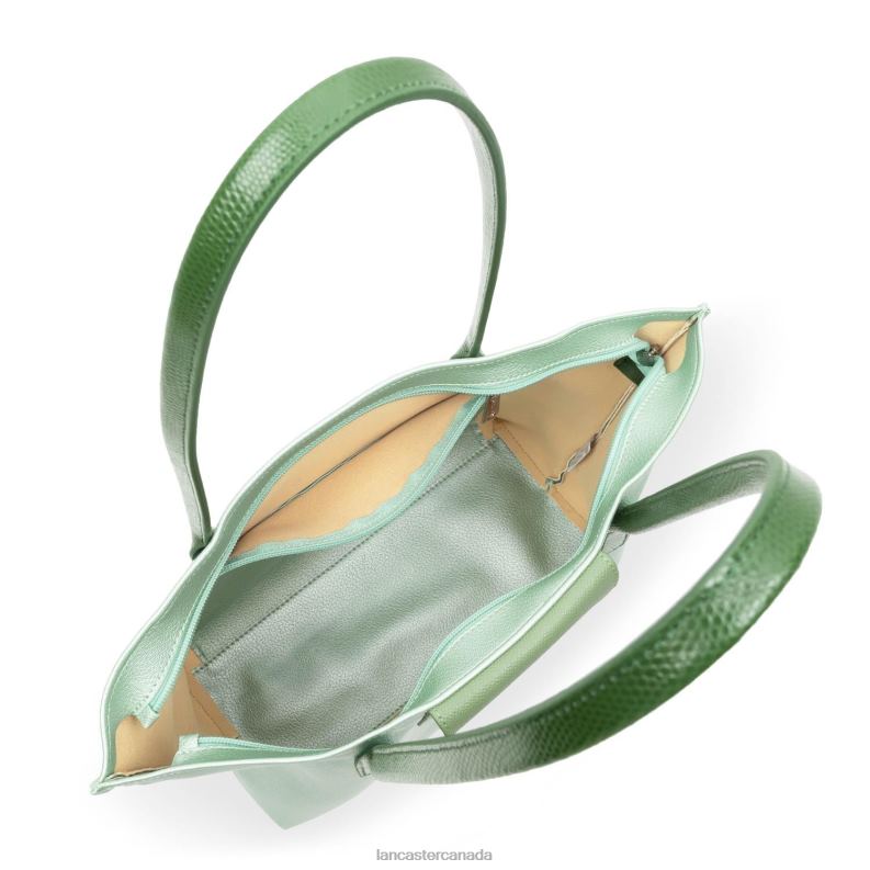 Women M Tote Bag Maya 4J6H2824 Bag Jade-Jade-Vert Lancaster Paris