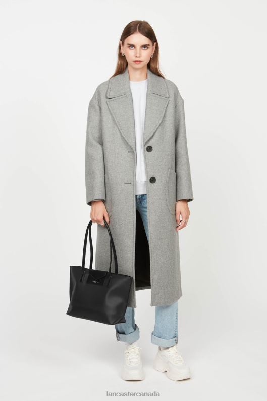 Women M Tote Bag Maya 4J6H2850 Bag Noir Lancaster Paris