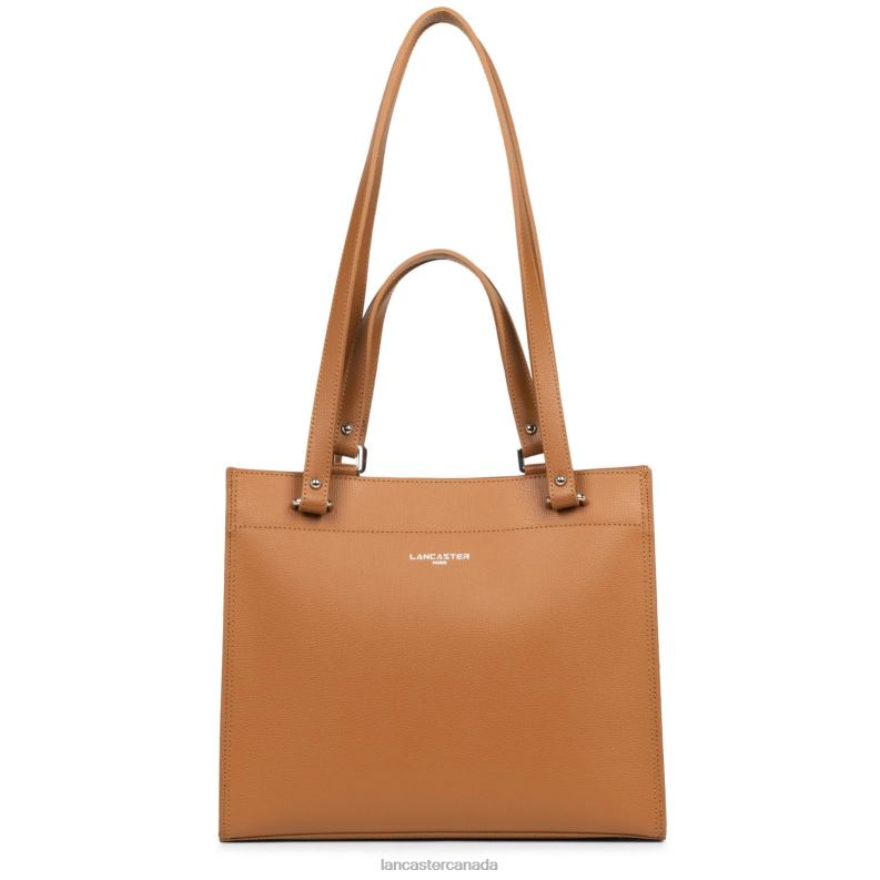 Women M Tote Bag Sierra 4J6H4461 Bag Camel Lancaster Paris