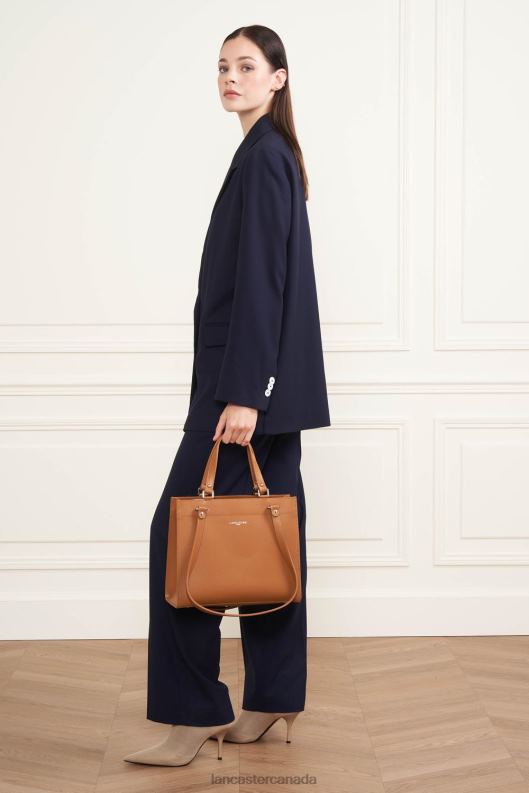 Women M Tote Bag Sierra 4J6H4461 Bag Camel Lancaster Paris