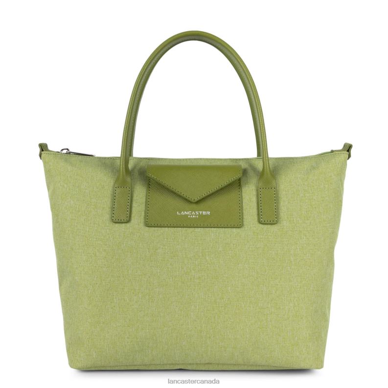 Women M Tote Bag Smart KBA 4J6H2705 Bag Olive Lancaster Paris