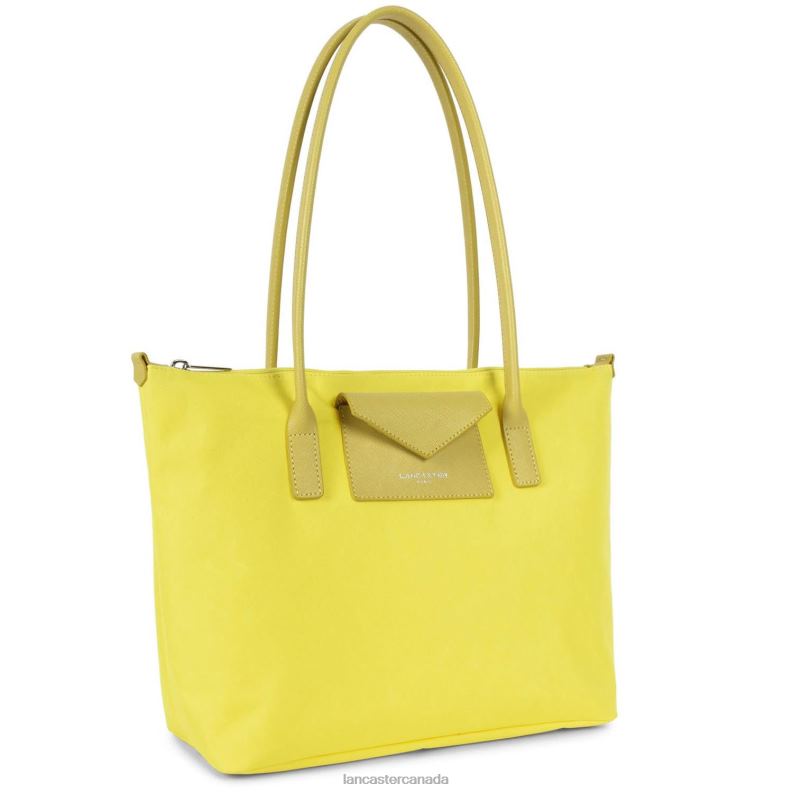 Women M Tote Bag Smart KBA 4J6H2711 Bag Citron Lancaster Paris