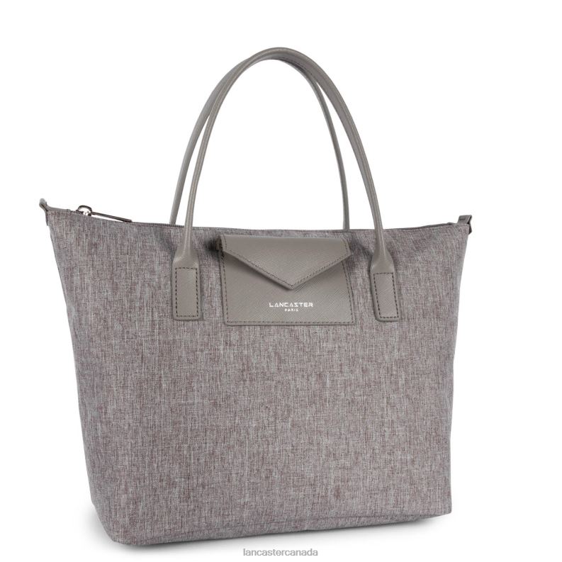 Women M Tote Bag Smart KBA New 4J6H2704 Bag Gris Lancaster Paris
