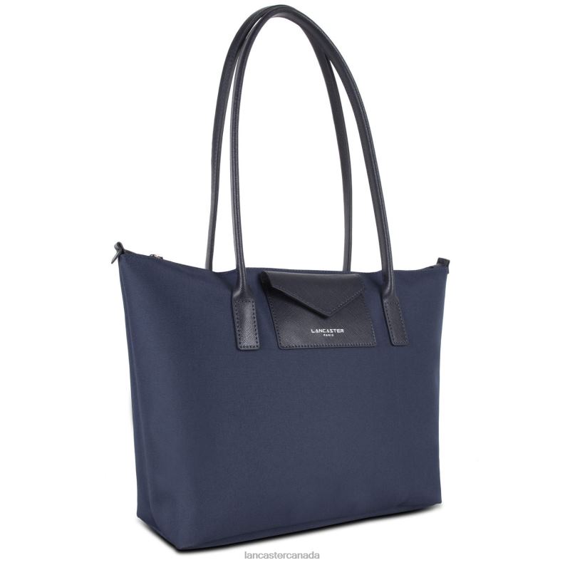 Women M Tote Bag Smart Kba 4J6H2716 Bag Bleu Fonce Lancaster Paris