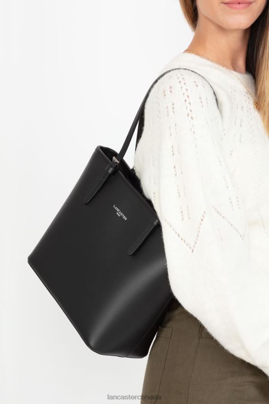 Women M Tote Bag Smooth 4J6H3103 Bag Noir Lancaster Paris