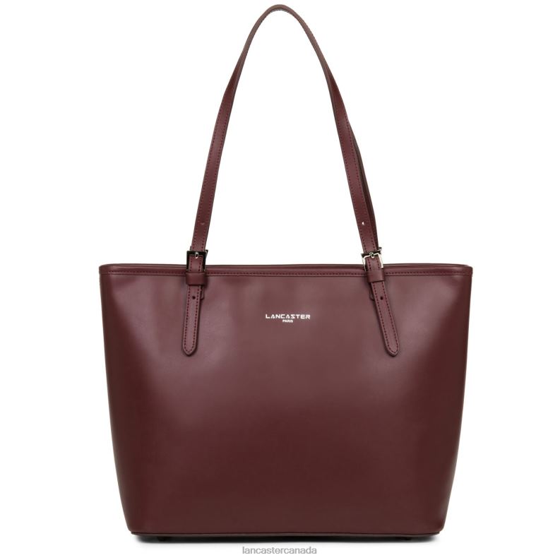 Women M Tote Bag Smooth 4J6H3110 Bag Bordeaux Lancaster Paris