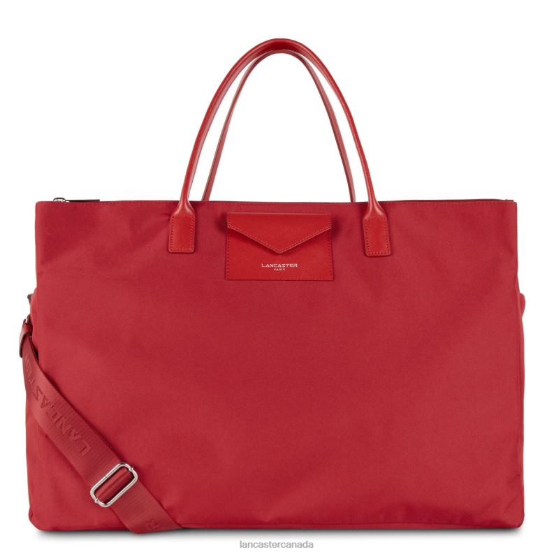 Women Smart KBA 4J6H2754 Bag Rouge Lancaster Paris