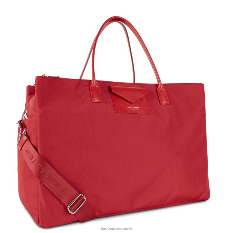 Women Smart KBA 4J6H2754 Bag Rouge Lancaster Paris