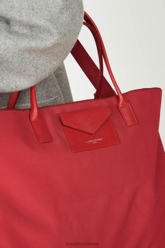 Women Smart KBA 4J6H2754 Bag Rouge Lancaster Paris