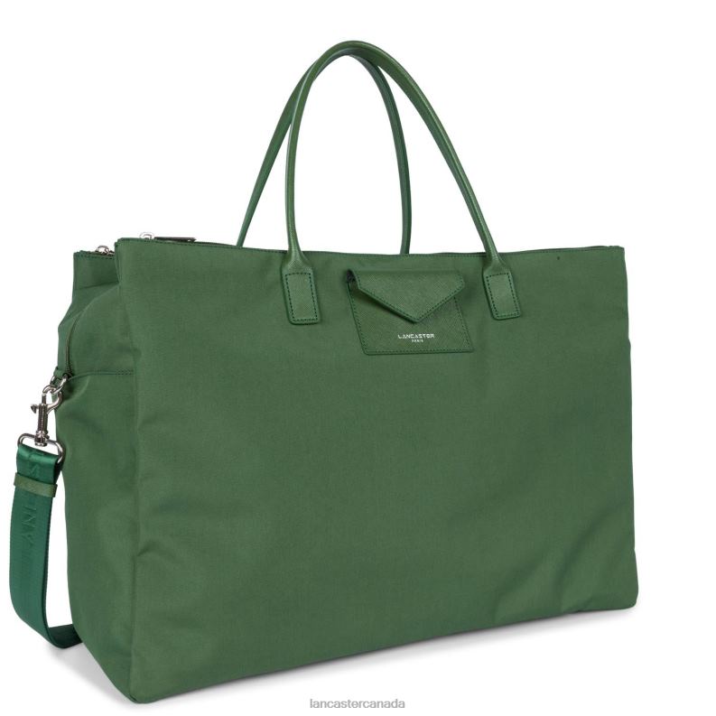 Women Smart KBA 4J6H2759 Bag Vert Pin Lancaster Paris