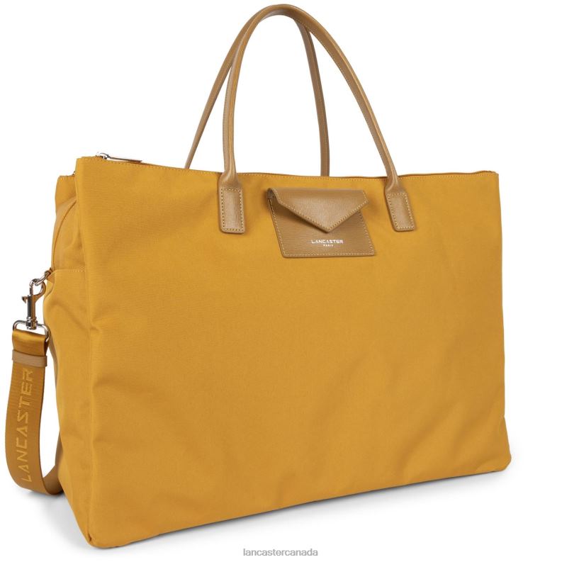 Women Smart KBA 4J6H2761 Bag Moutarde Lancaster Paris
