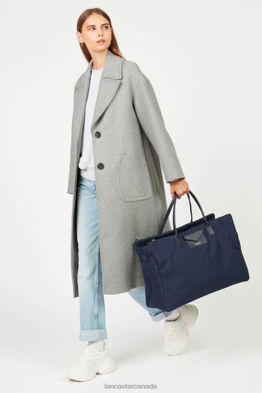 Women Smart KBA 4J6H2763 Bag Bleu Fonce Lancaster Paris