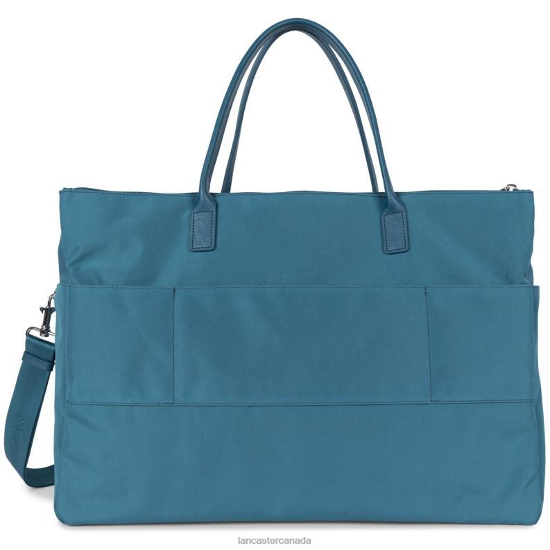 Women Smart KBA 4J6H2766 Bag Bleu Paon Lancaster Paris