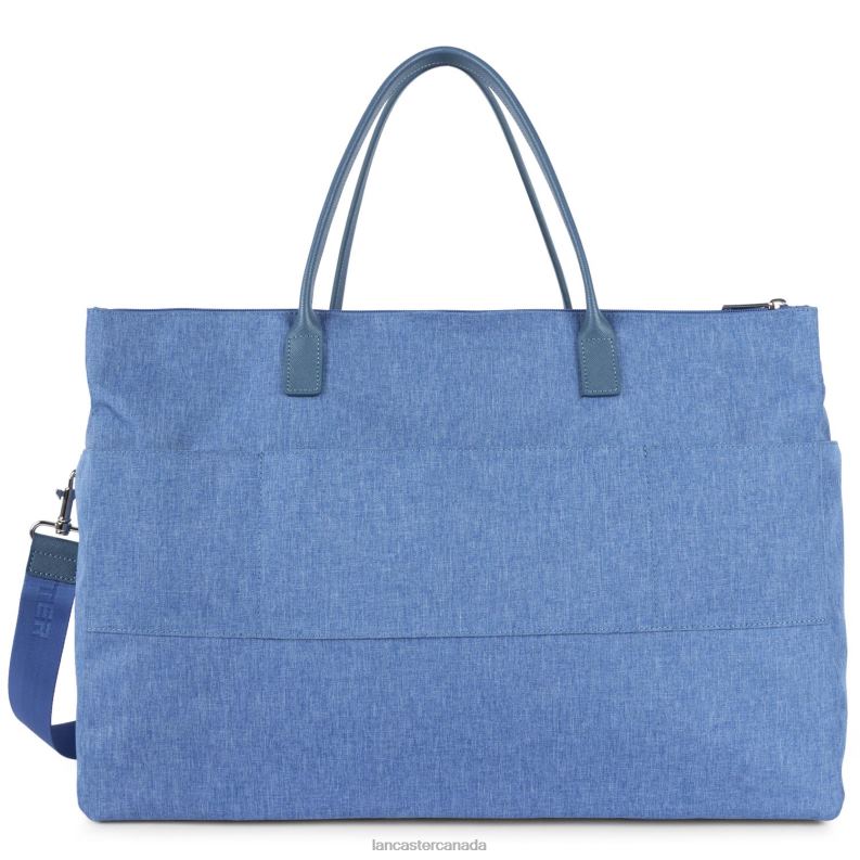 Women Smart KBA 4J6H2769 Bag Bleu Stone Lancaster Paris