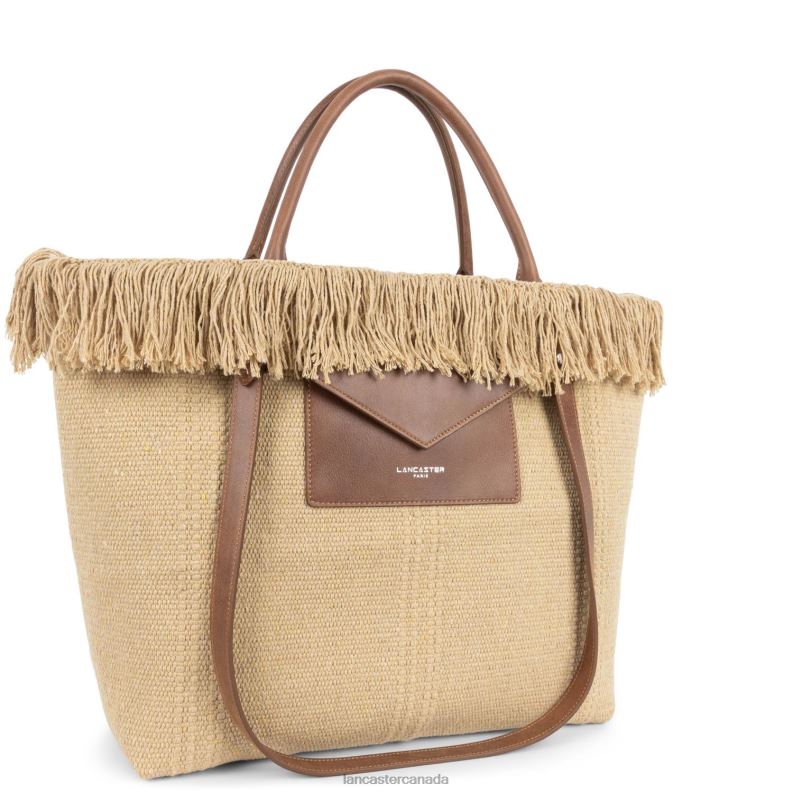 Women Tote Bag Actual Conscious 4J6H4481 Bag Beige Lancaster Paris