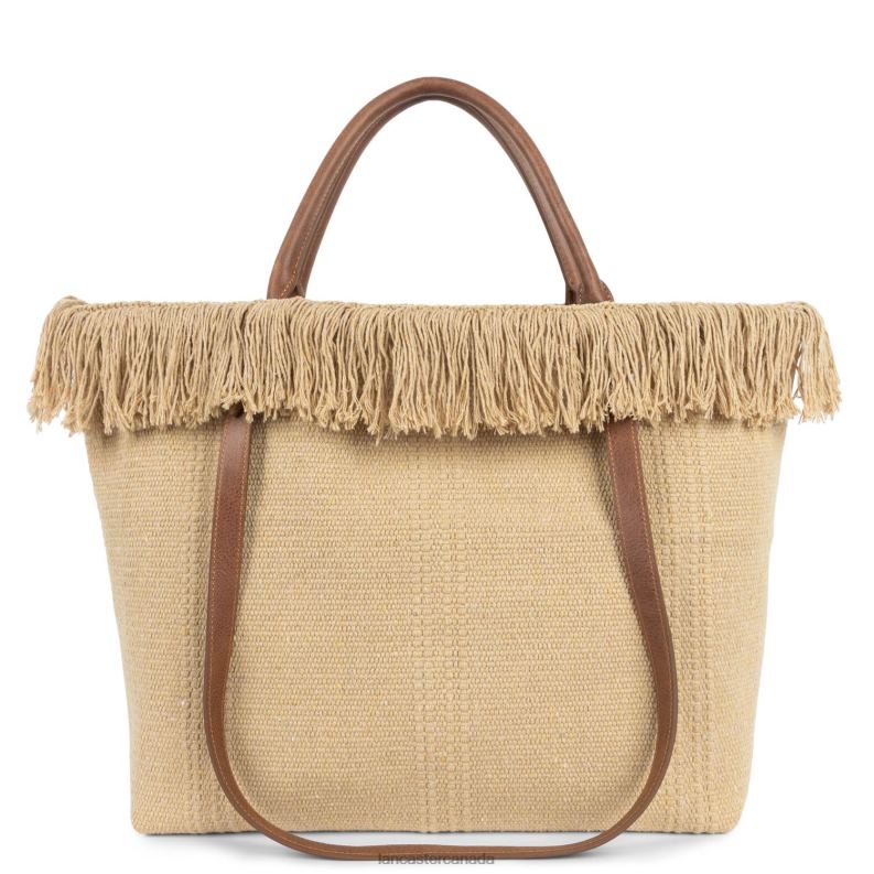 Women Tote Bag Actual Conscious 4J6H4481 Bag Beige Lancaster Paris