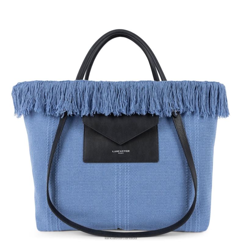 Women Tote Bag Actual Conscious 4J6H4482 Bag Bleu Lancaster Paris