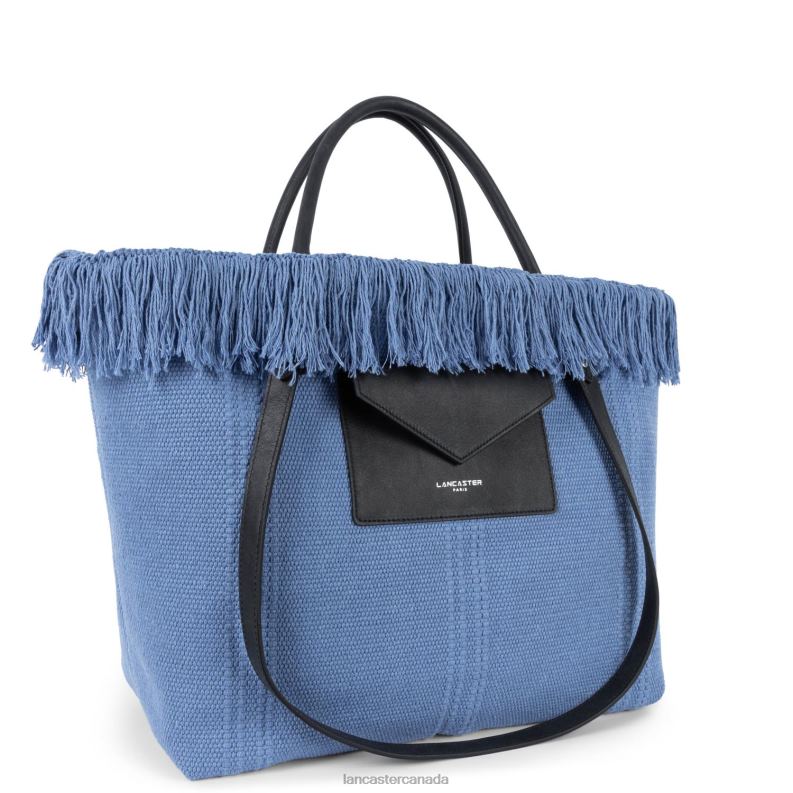 Women Tote Bag Actual Conscious 4J6H4482 Bag Bleu Lancaster Paris