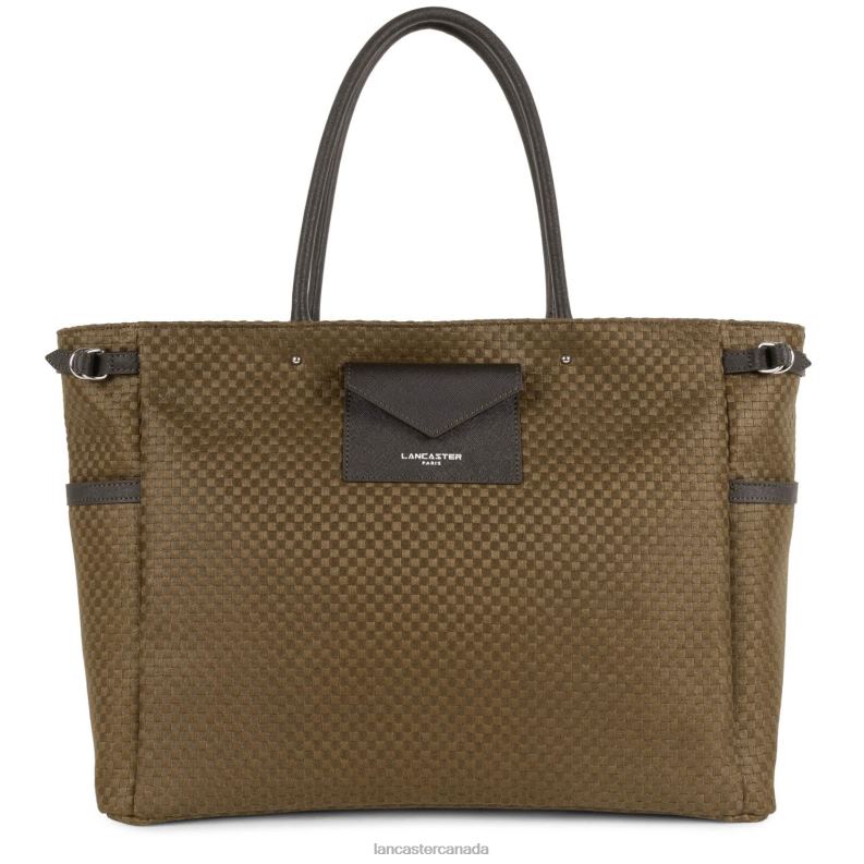 Women Tote Bag Actual Damier Tresse 4J6H3279 Bag Tabac Lancaster Paris