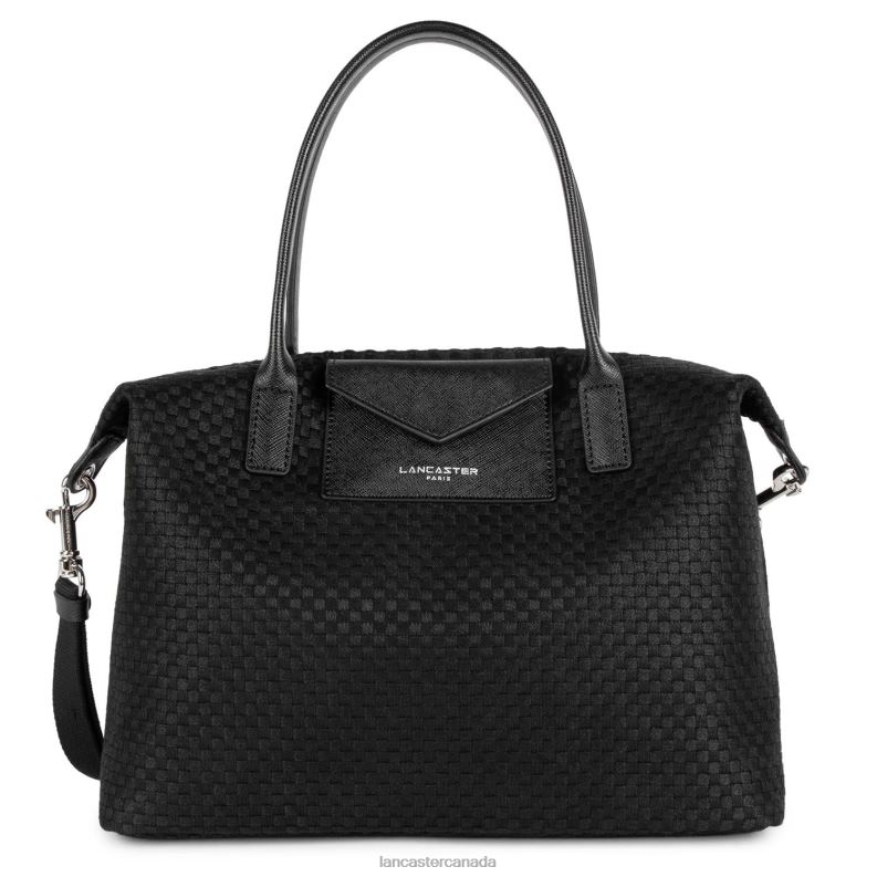 Women Tote Bag Actual Damier Tresse 4J6H3486 Bag Noir Lancaster Paris