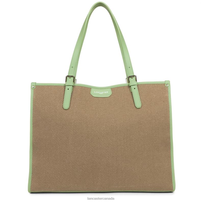 Women Tote Bag Actual Midi 4J6H3281 Bag Nude-Jade Lancaster Paris