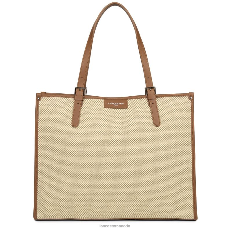 Women Tote Bag Actual Midi 4J6H3285 Bag Camel Lancaster Paris
