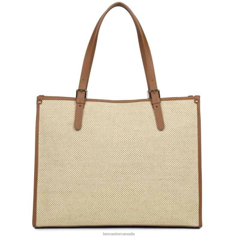 Women Tote Bag Actual Midi 4J6H3285 Bag Camel Lancaster Paris
