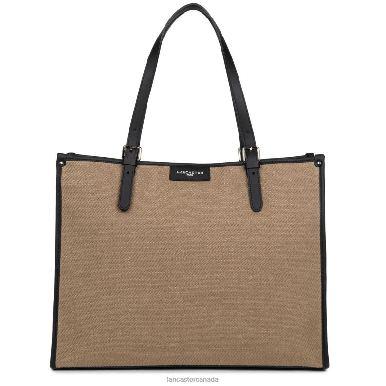 Women Tote Bag Actual Midi 4J6H3288 Bag Noir Lancaster Paris
