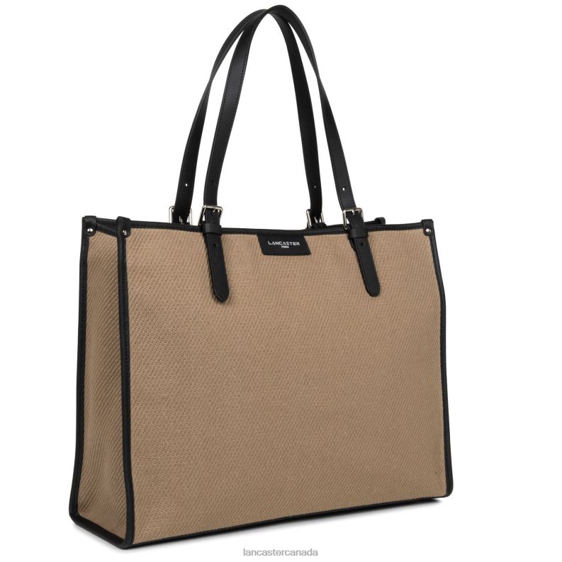 Women Tote Bag Actual Midi 4J6H3288 Bag Noir Lancaster Paris