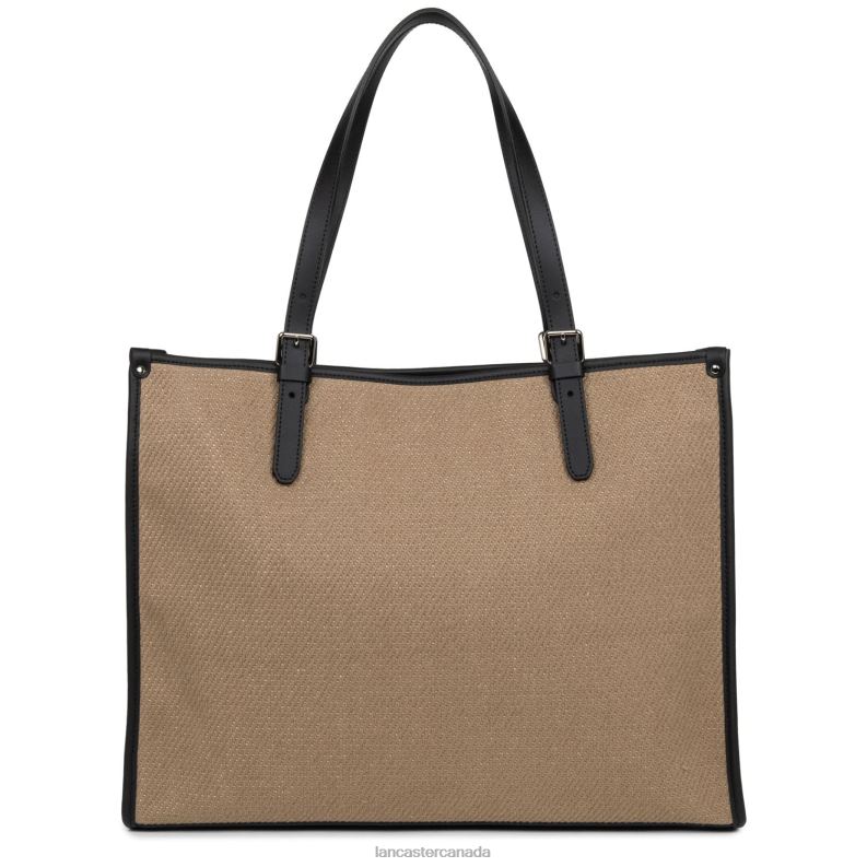 Women Tote Bag Actual Midi 4J6H3288 Bag Noir Lancaster Paris