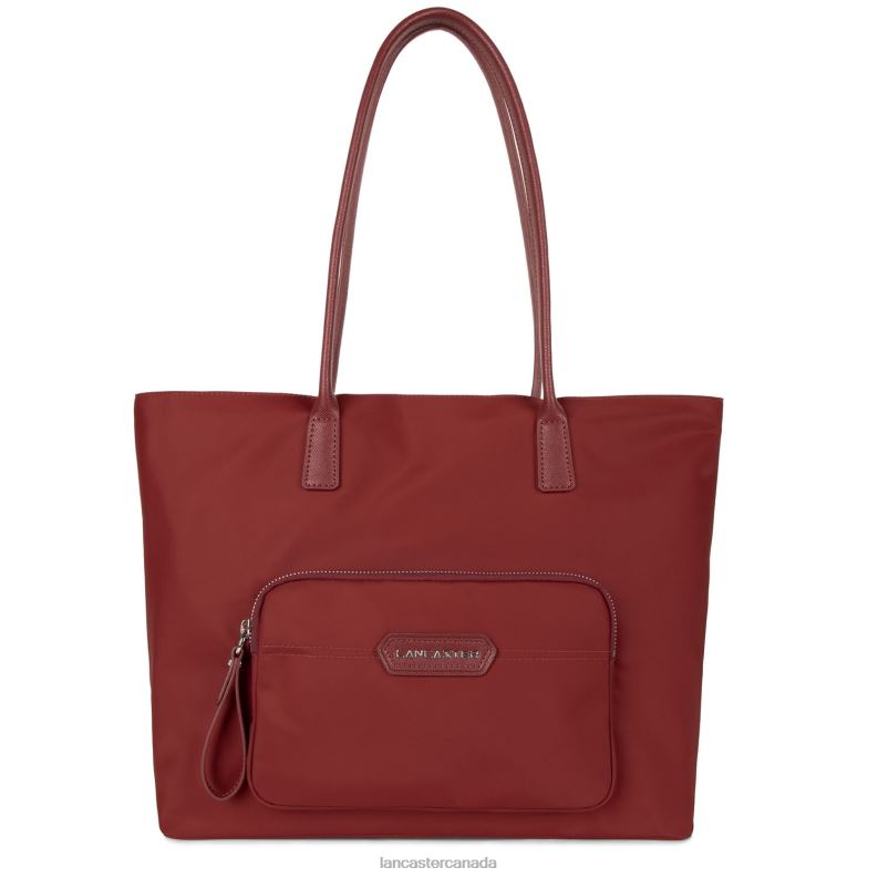 Women Tote Bag Basic Premium 4J6H4081 Bag Cerise Lancaster Paris