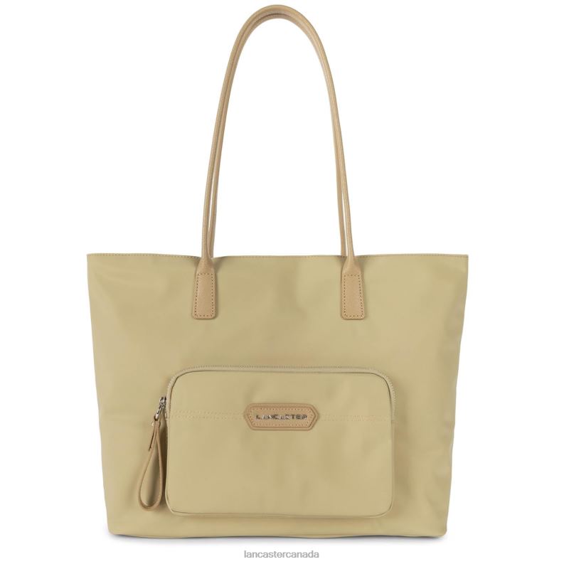 Women Tote Bag Basic Premium 4J6H4082 Bag Naturel Lancaster Paris