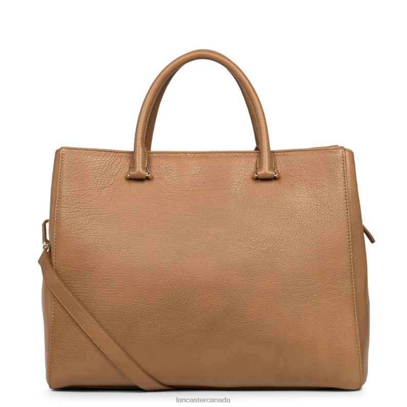 Women Tote Bag Dune 4J6H2618 Bag Camel Lancaster Paris