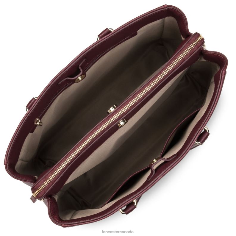 Women Tote Bag Dune 4J6H2620 Bag Pourpre Lancaster Paris