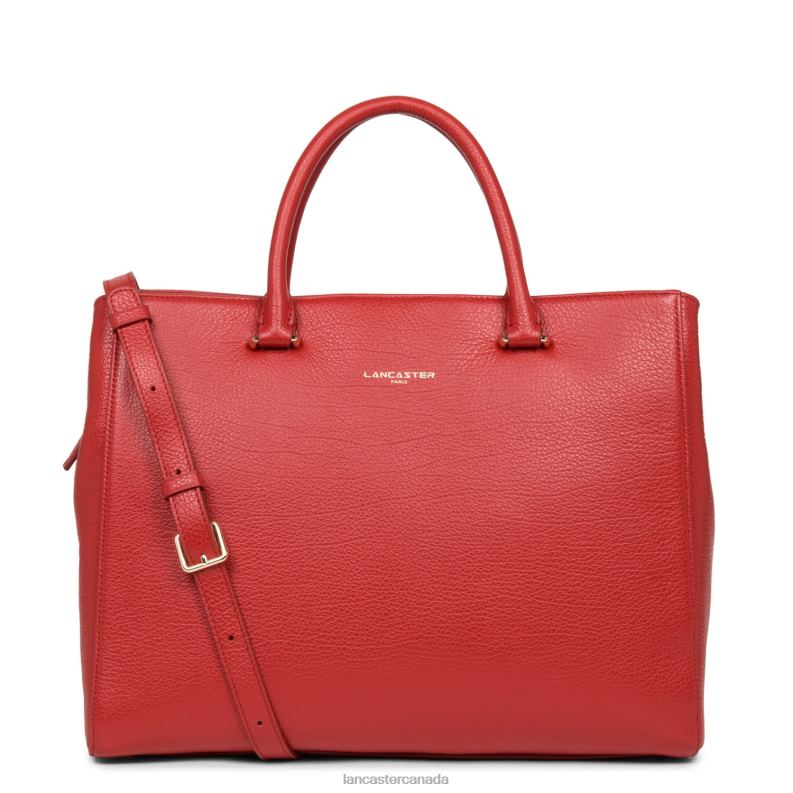 Women Tote Bag Dune 4J6H2623 Bag Rouge Lancaster Paris