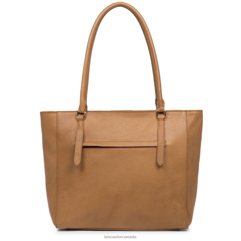 Women Tote Bag Dune 4J6H3654 Bag Camel Lancaster Paris