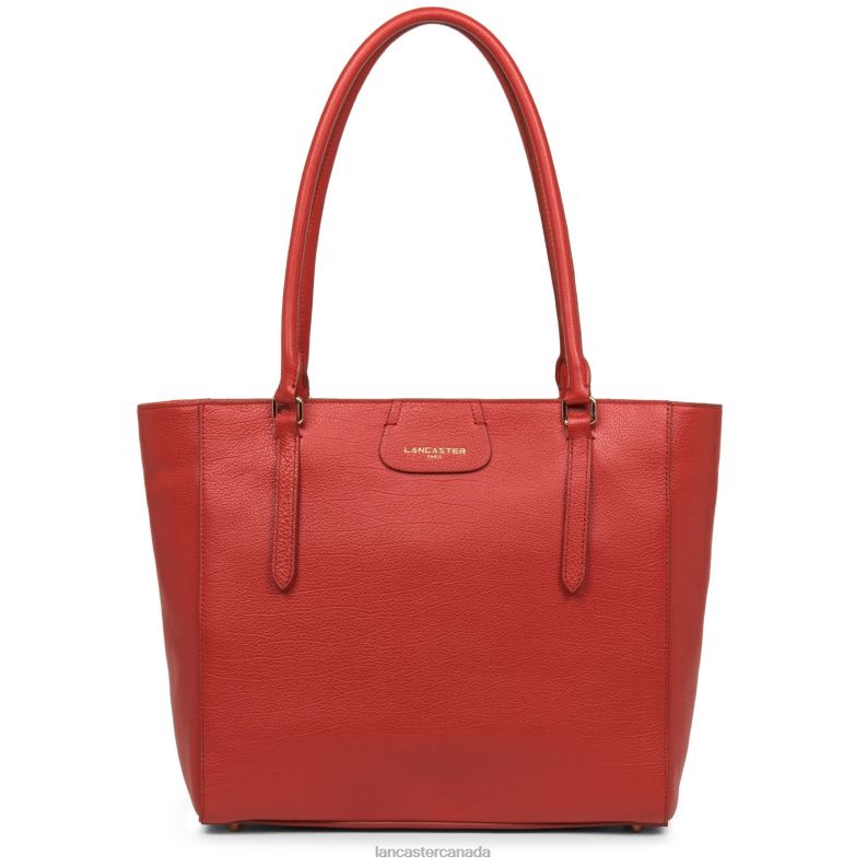 Women Tote Bag Dune 4J6H3657 Bag Rouge Lancaster Paris