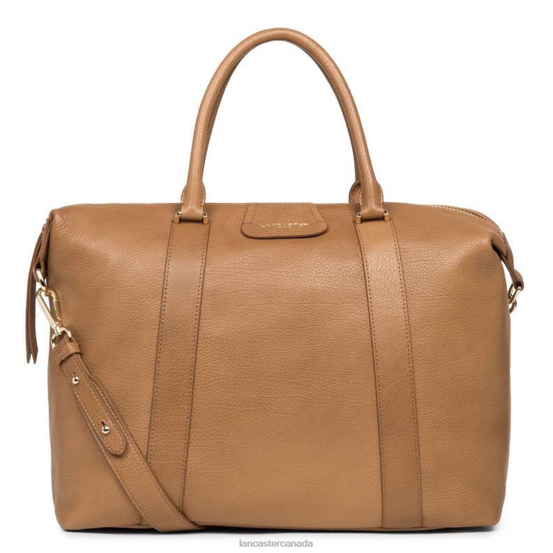 Women Tote Bag Dune 4J6H3914 Bag Camel Lancaster Paris