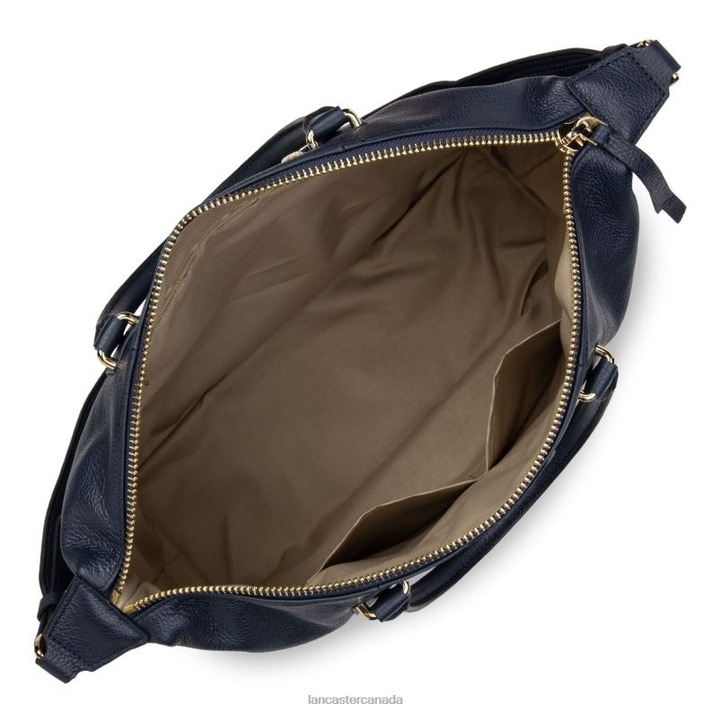 Women Tote Bag Dune 4J6H3915 Bag Bleu Fonce Lancaster Paris