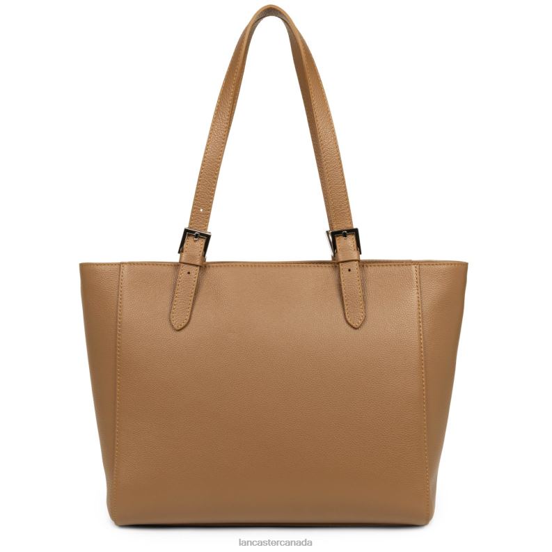 Women Tote Bag Firenze 4J6H4517 Bag Camel Lancaster Paris
