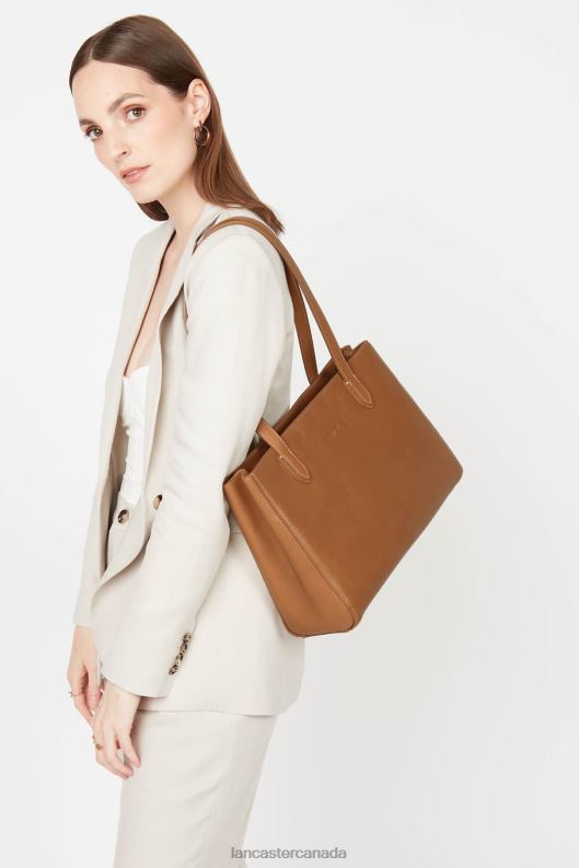 Women Tote Bag Legende 4J6H4034 Bag Camel Lancaster Paris