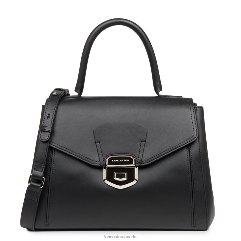 Women Tote Bag Parisienne Sophia 4J6H3605 Bag Noir Lancaster Paris