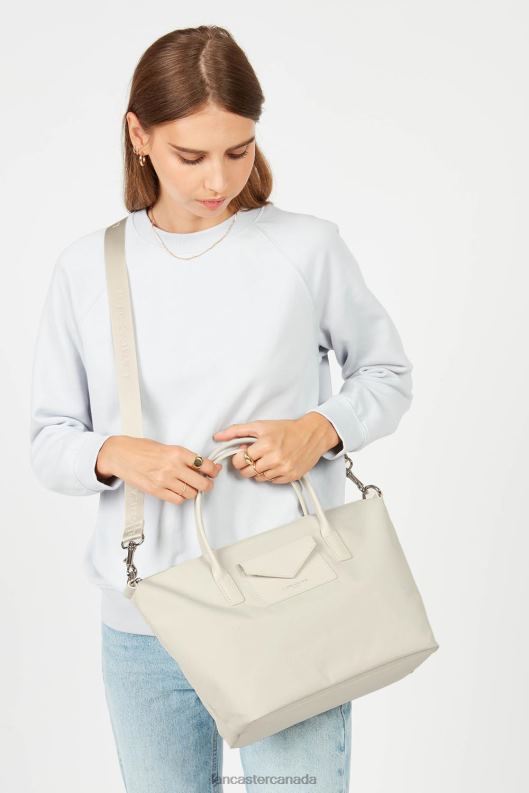 Women Tote Bag Smart Kba 4J6H4525 Bag Ecru Lancaster Paris