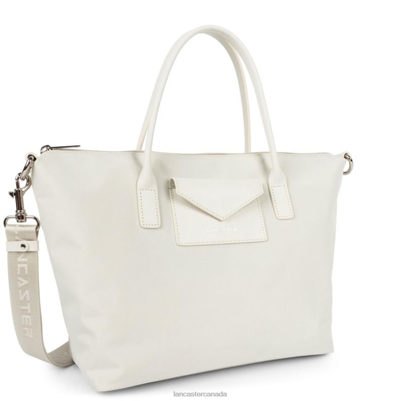 Women Tote Bag Smart Kba 4J6H4525 Bag Ecru Lancaster Paris