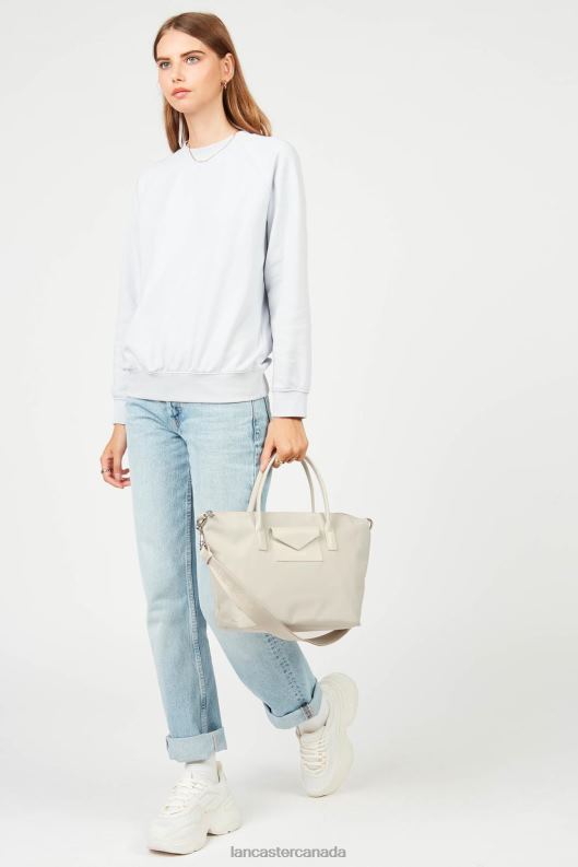 Women Tote Bag Smart Kba 4J6H4525 Bag Ecru Lancaster Paris