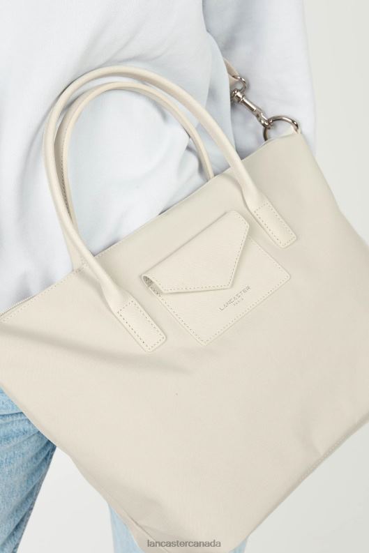 Women Tote Bag Smart Kba 4J6H4525 Bag Ecru Lancaster Paris